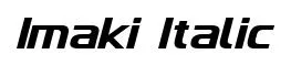 Imaki Italic