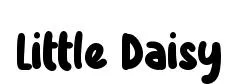 Little Daisy original font preview