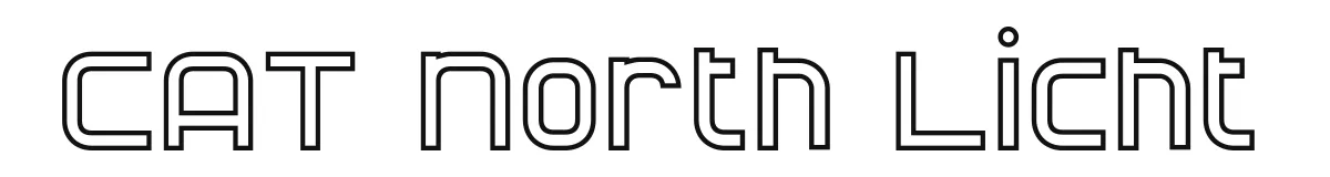 CAT North Licht font preview