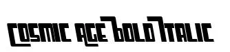 Cosmic Age Bold Italic