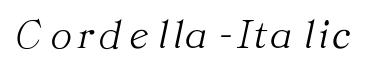 Cordella-Italic