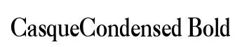 CasqueCondensed Bold