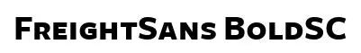 FreightSans BoldSC