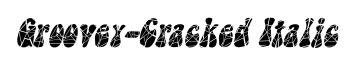 Groovey-Cracked Italic