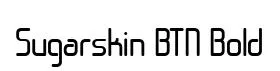 Sugarskin BTN Bold