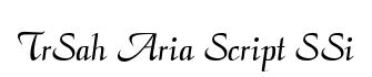 TrSah Aria Script SSi