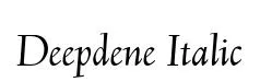 Deepdene Italic