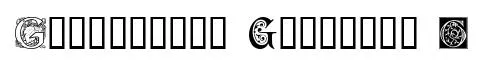 Ornamental Initials G