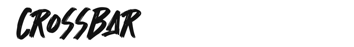 Crossbar original font preview