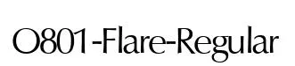 O801-Flare-Regular