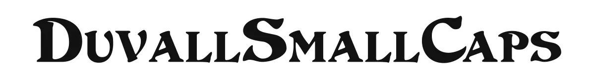 DuvallSmallCaps original font preview