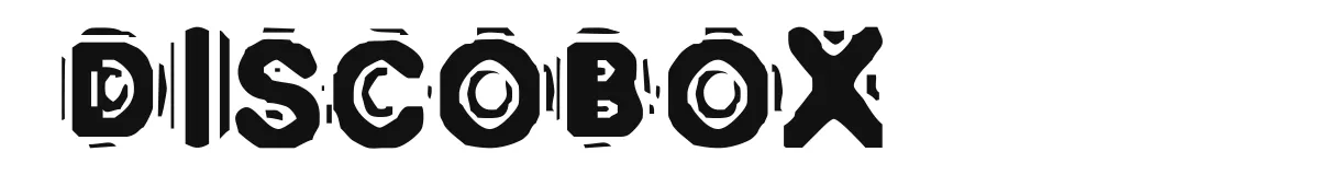 DISCOBOX font preview