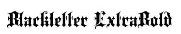 Blackletter ExtraBold