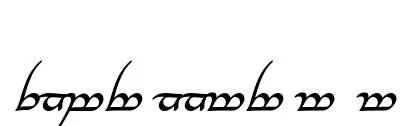 Tengwar Annatar Alt Bold Italic