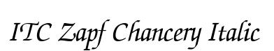 ITC Zapf Chancery Italic