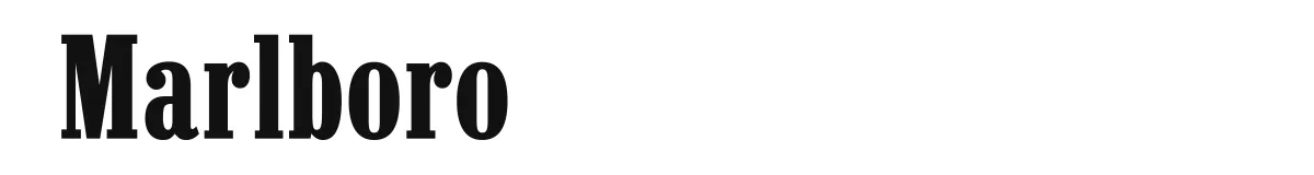 Marlboro original font preview