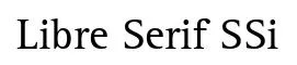 Libre Serif SSi