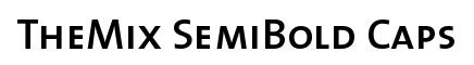 TheMix SemiBold Caps