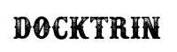 Docktrin font preview