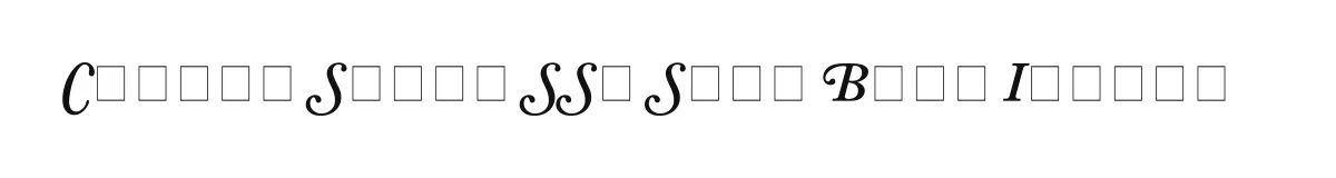 Caslon Swash SSi Semi Bold Italic font preview