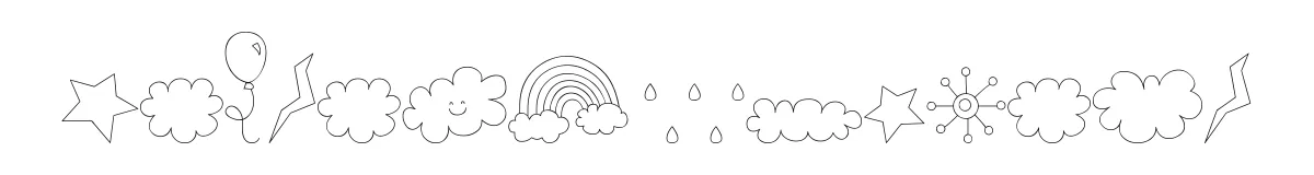 Fantasy clipart 2 original font preview