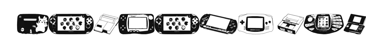 Console Wars Console Yourself font preview