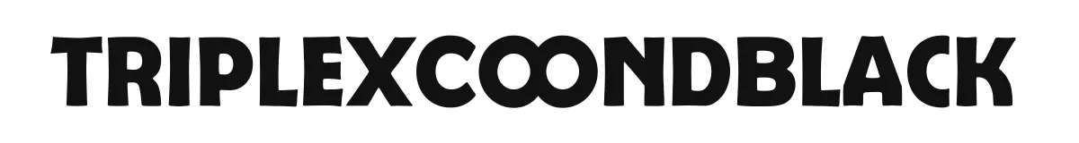 TriplexCondBlack font preview