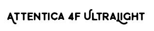 Attentica 4F UltraLight