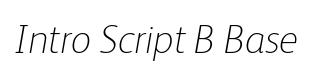 Intro Script B Base