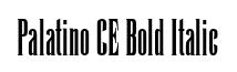 Palatino CE Bold Italic