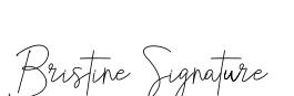 Bristine Signature