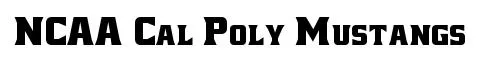 NCAA Cal Poly Mustangs