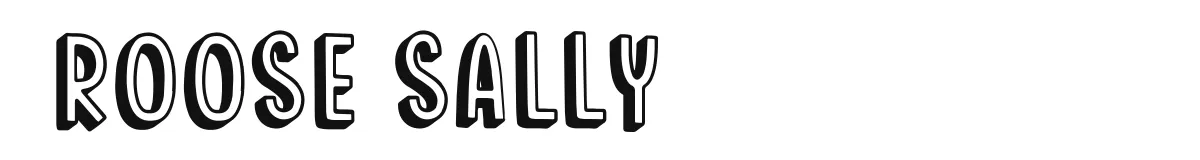 Roose Sally font preview