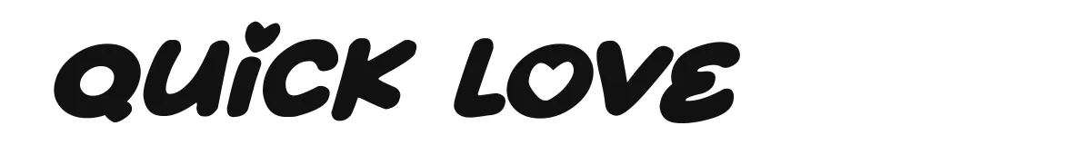Quick Love Italic preview