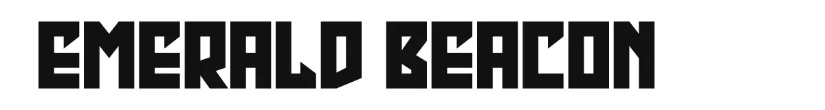 Emerald Beacon original font preview