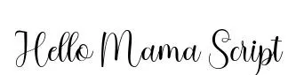 Hello Mama Script