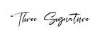 Three Signature