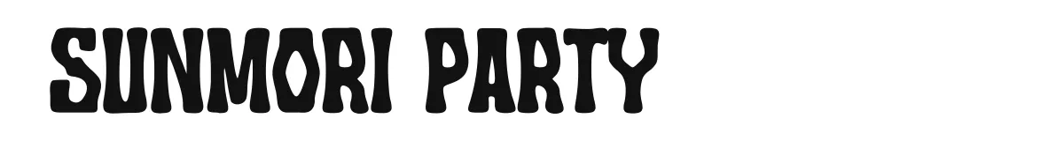Sunmori Party font preview