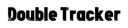 Double Tracker font preview