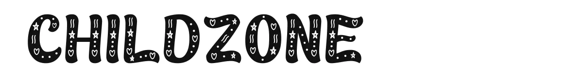 Childzone font preview