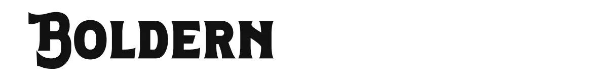 Boldern font preview