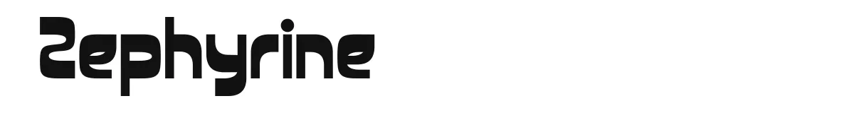 Zephyrine original font preview