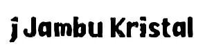 j Jambu Kristal