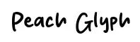 Peach Glyph