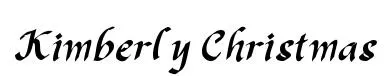 Kimberly Christmas