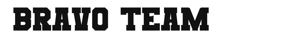 Bravo Team font preview