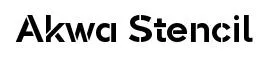Akwa Stencil