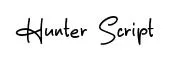 Hunter Script font preview