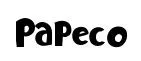 Papeco font preview
