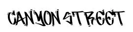 Canyon Street font preview